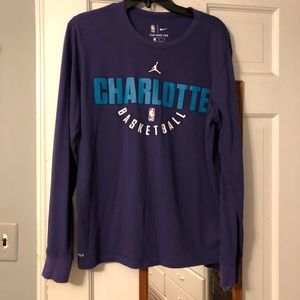 Men’s Charlotte Hornets long sleeve shirt